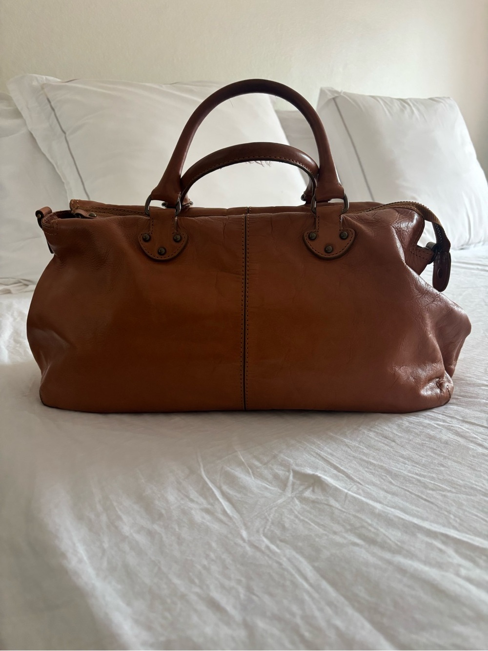 Vintage GAP Leather Bag 90s Y2K